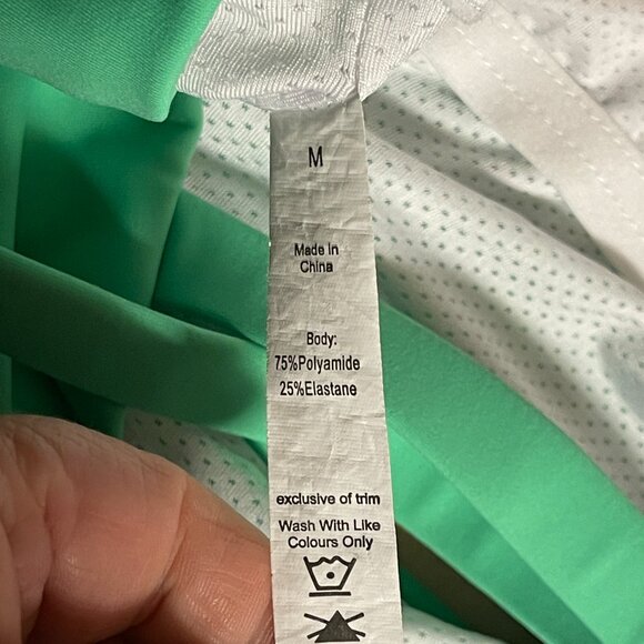 Mint Green Athletic Skort Romper – Cute & Comfy Activewear Medium - Picture 8 of 15